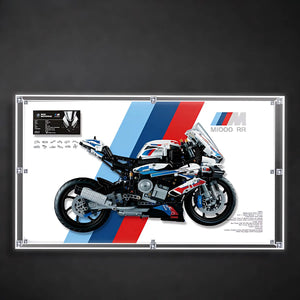 Wall Display Case for LEGO® Technic™ Motorcycle