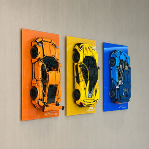 Acrylic Floating Display Frame for LEGO® Technic™ Series