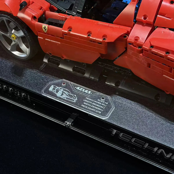 Premium Display Case for LEGO® Technic F1 Car