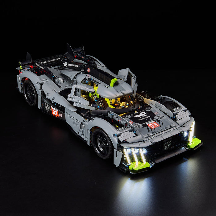 LEGO Peugeot 9X8 42156 LED light kit view 3