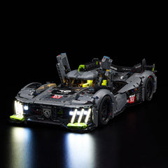 LEGO Peugeot 9X8 42156 LED light kit view 9