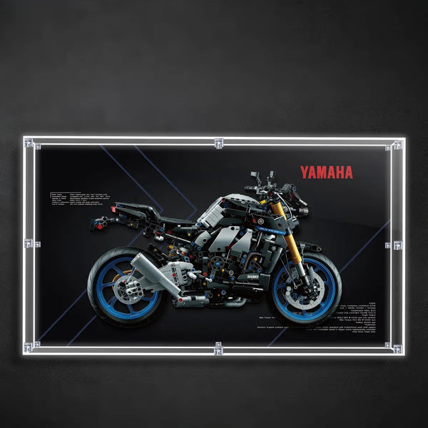 Wall Display Case for LEGO® Technic™ Motorcycle