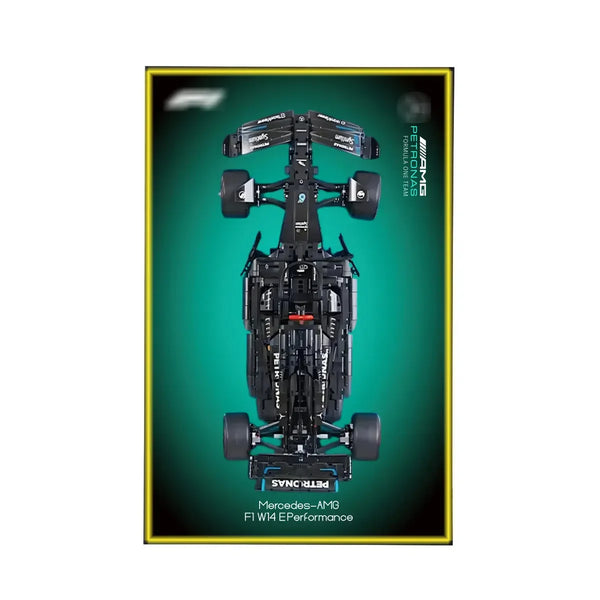 Premium Wall Display for LEGO® Mercedes-AMG F1 42171 Style D