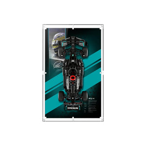 Wall Display Case for LEGO® Technic™ F1 Car