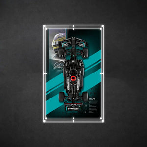 Wall Display Case for LEGO® Technic™ F1 Car