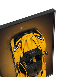 Wall Display Frame for LEGO® McLaren P1 42172 | Gradient Color | 50 x 80cm