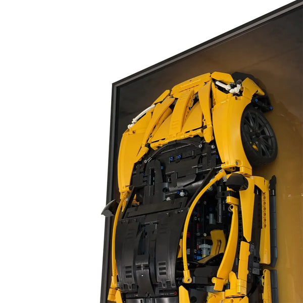 Wall Display Frame for LEGO® McLaren P1 42172 | Gradient Color | 50 x 80cm