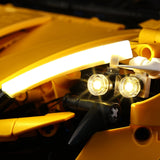 LEGO McLaren P1 42172 LED light kit view 15
