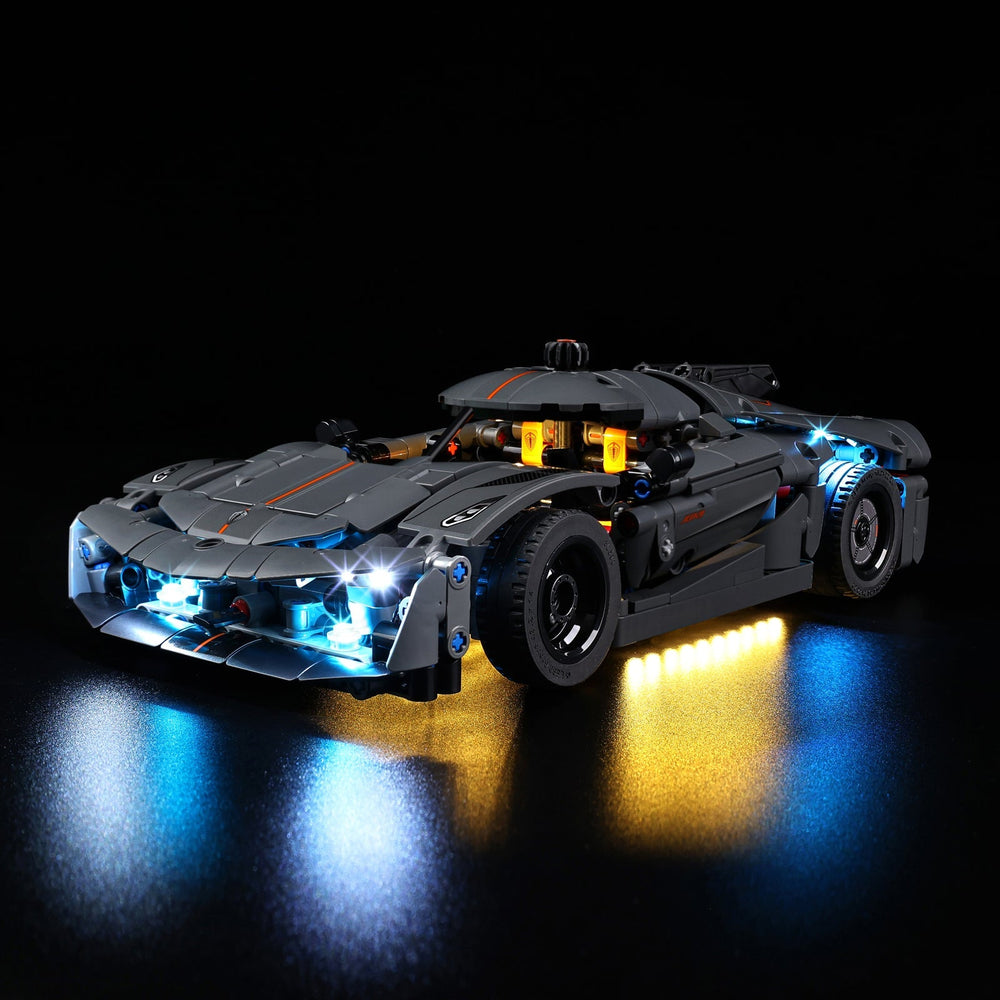 LEGO Koenigsegg Jesko Absolut 42173 LED light kit view 1