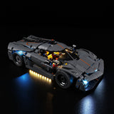 LEGO Koenigsegg Jesko Absolut 42173 LED light kit view 8