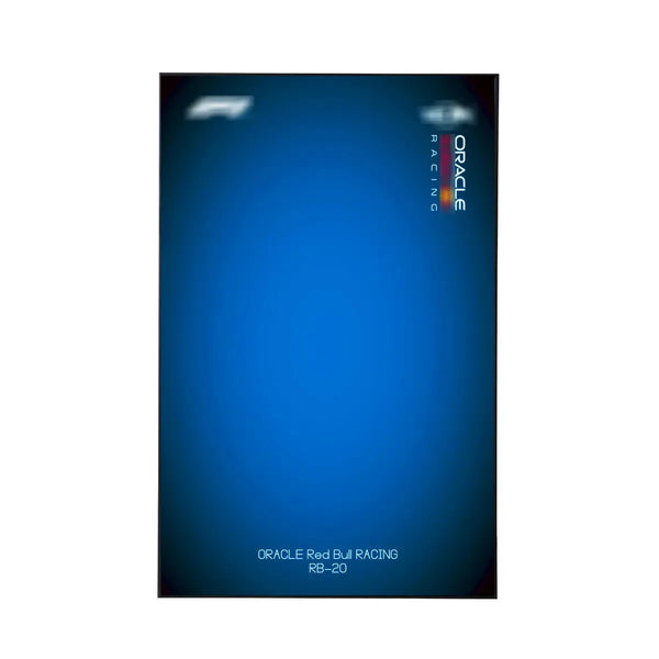 Wall Display Frame Compatible with LEGO® Red Bull RB20 42206 Style B