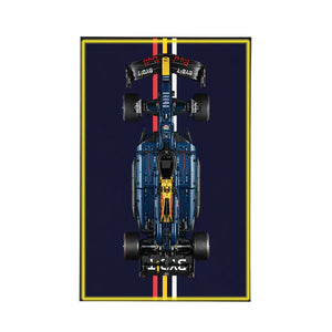Wall Display Frame for LEGO® Oracle Red Bull Racing RB20 F1 Car 42206 | Electric Summit