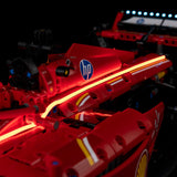 LEGO Ferrari SF-24 F1 Car 42207 LED light kit view 7