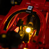LEGO Ferrari SF-24 F1 Car 42207 LED light kit view 8