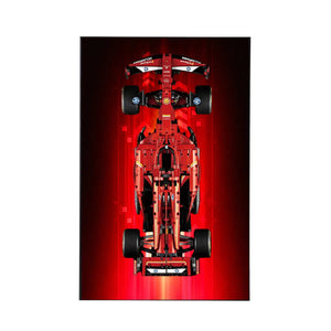 Wall Display Frame for LEGO® Ferrari F1 SF-24 42207 | Scarlet Rise