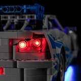 LEGO Nissan Skyline GT-R R34 42210 LED light kit view 11