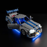 LEGO Nissan Skyline GT-R R34 42210 LED light kit view 6