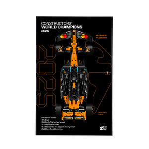 Wall Display Frame for LEGO® McLaren MCL39 F1® Car 42228 | World Champions 2025