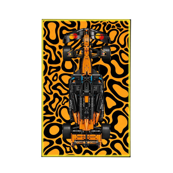Wall Display Frame Compatible with LEGO® McLaren MCL39 F1® Car 42228 | Style G