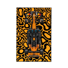 Wall Display Frame Compatible with LEGO® McLaren MCL39 F1® Car 42228 | Style G