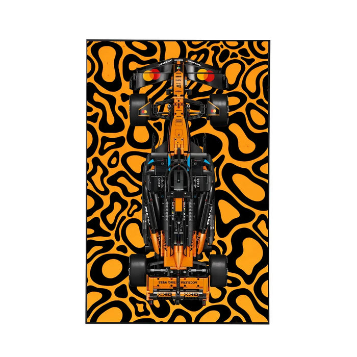 Wall Display Frame Compatible with LEGO® McLaren MCL39 F1® Car 42228 | Style G - brkox