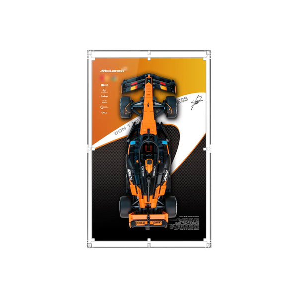 Wall Display Case for LEGO® Technic™ F1 Car