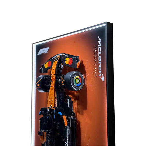 Wall Display Frame Compatible with LEGO® McLaren MCL39 F1® Car 42228