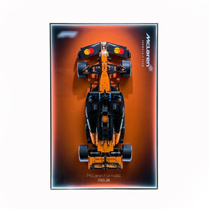 Wall Display Frame Compatible with LEGO® McLaren MCL39 F1® Car 42228