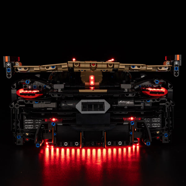 Light Kit For LEGO® Koenigsegg Sadair's Spear Megacar #42232 - View 10 - brkox