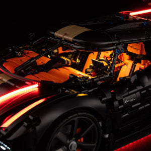 Light Kit For LEGO® Koenigsegg Sadair's Spear Megacar #42232 - View 11 - brkox
