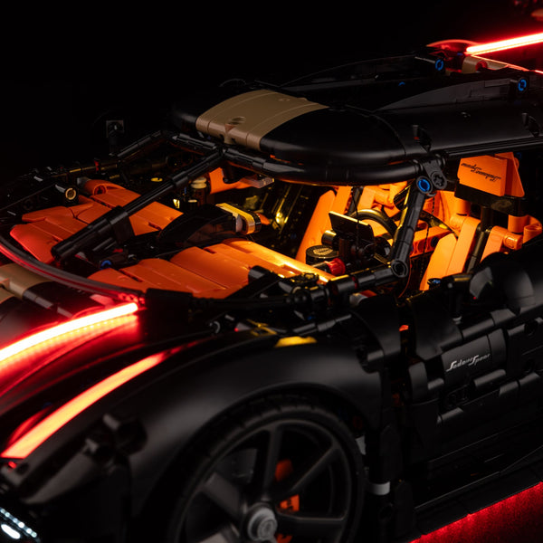 Light Kit For LEGO® Koenigsegg Sadair's Spear Megacar #42232 - View 11 - brkox