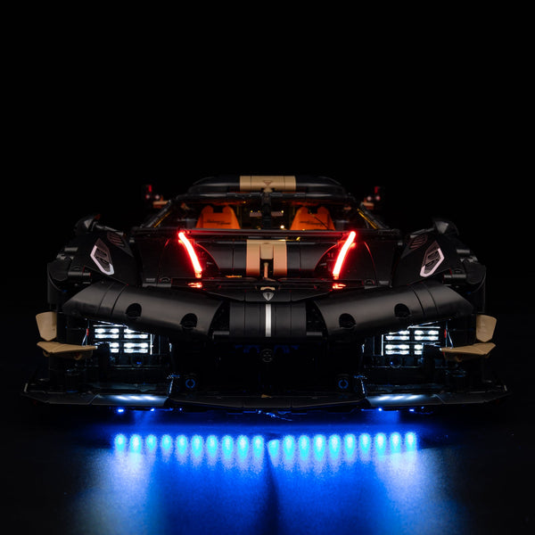 Light Kit For LEGO® Koenigsegg Sadair's Spear Megacar #42232 - View 9 - brkox