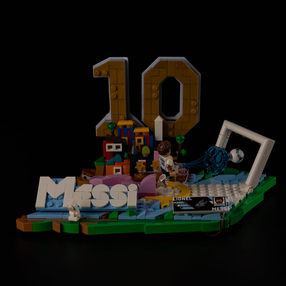 Light Kit Compatible with LEGO® Lionel Messi Soccer Highlights Set 43011