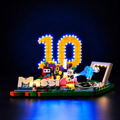 LEGO® Lionel Messi Soccer Highlights Set 43011 LED Light Kit - View 3