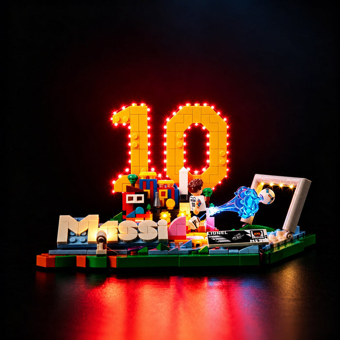LEGO® Lionel Messi Soccer Highlights Set 43011 LED Light Kit - View 4