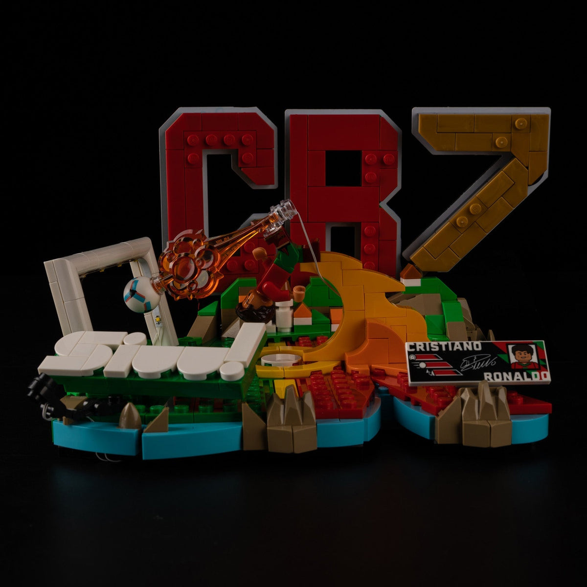 Light Kit Compatible with LEGO® Cristiano Ronaldo Soccer Highlights Set 43012