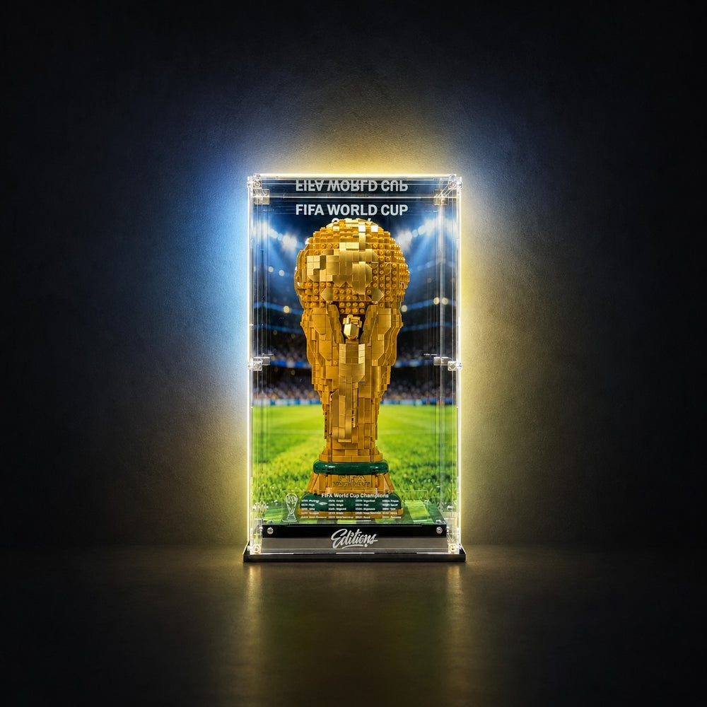 Acrylic Display Case for LEGO® FIFA World Cup™ Official Trophy 43020 | Champion's Edition