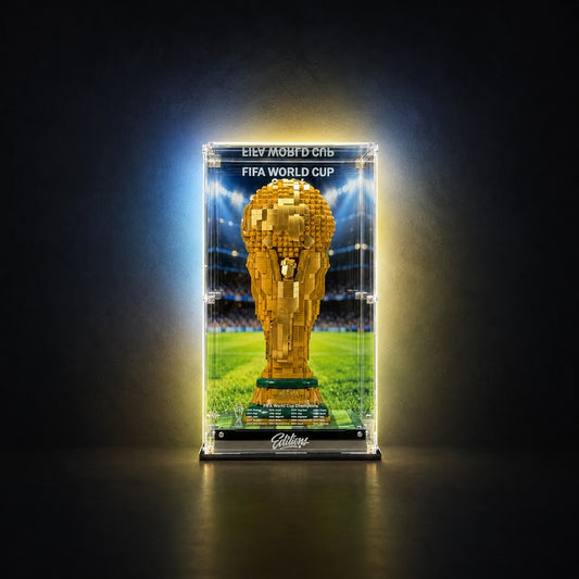 Acrylic Display Case for LEGO® FIFA World Cup™ Official Trophy 43020 | Champion's Edition
