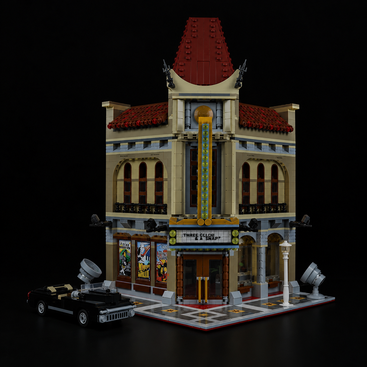 Light Kit Compatible with LEGO® Palace Cinema Set 10232
