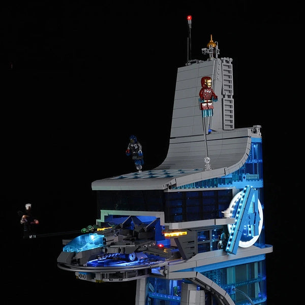 Light Kit Compatible with LEGO® Marvel Avengers™ Tower Set 76269