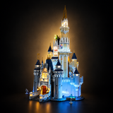 Light Kit Compatible with LEGO® Disney Cinderella Castle Set 71040