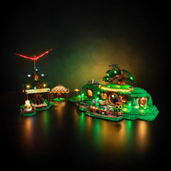 Light Kit Compatible with LEGO® The Lord of the Rings: The Shire™ Set 10354