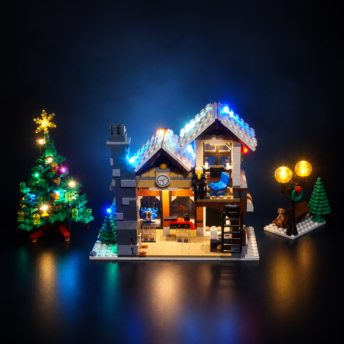 Light Kit Compatible with LEGO® Winter Village Toy Shop Set 10249