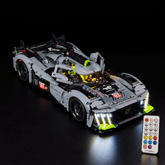 Light Kit Compatible with LEGO® Technic™ Peugeot 9X8 24H Le Mans Hybrid Hypercar Set 42156