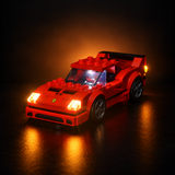 Light Kit Compatible with LEGO® Ferrari F40 Competizione Set 75890