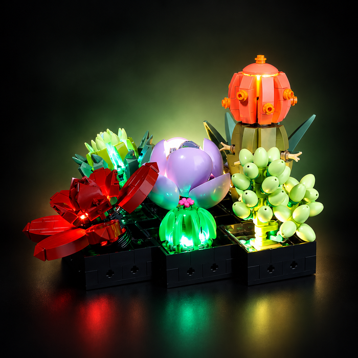Light Kit Compatible with LEGO® Succulents Set 10309