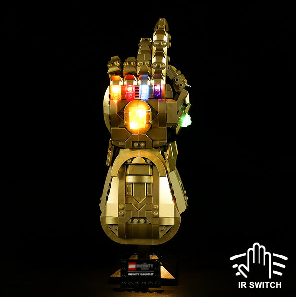 Light Kit Compatible with LEGO® Infinity Gauntlet Set 76191