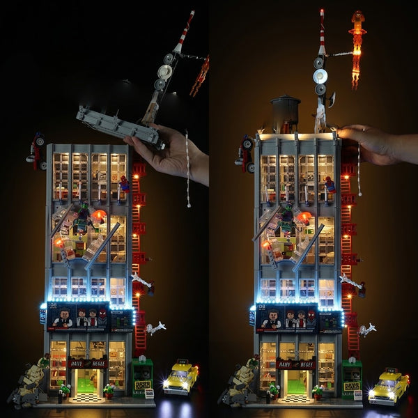 Light Kit Compatible with LEGO® Daily Bugle Set 76178