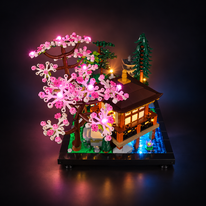 Light Kit Compatible with LEGO® Tranquil Garden Set 10315
