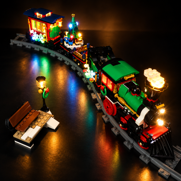 Light Kit Compatible with LEGO® Winter Holiday Train Set 10254